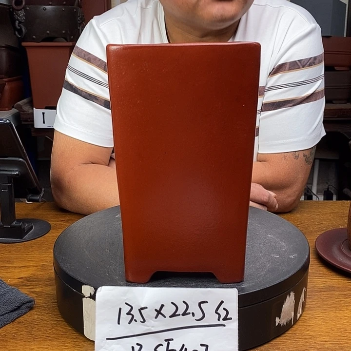 紫砂花盆货号一只SF407