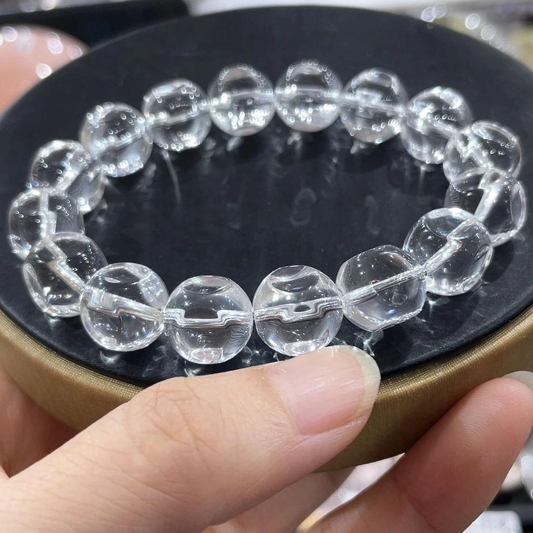 未镶嵌珠宝半成品水晶双A白水晶