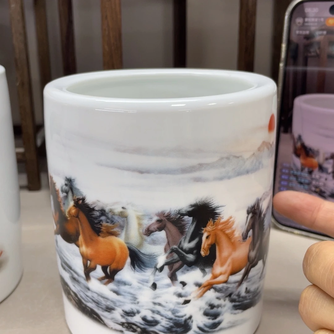 景德镇陶瓷现代工艺品摆件