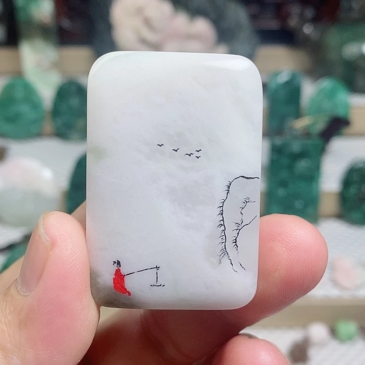 未镶嵌独山玉颈饰