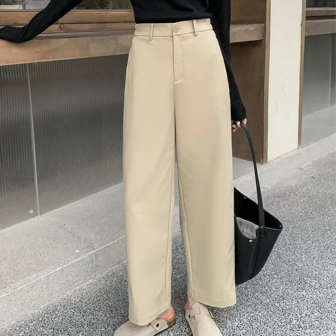 诗妮歌高定 |【法棍2.0】西装休闲裤干练率性直筒气场全开