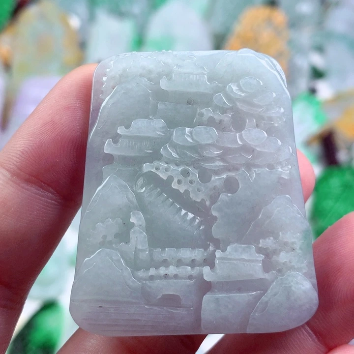 吊坠(不含链)未镶嵌翡翠