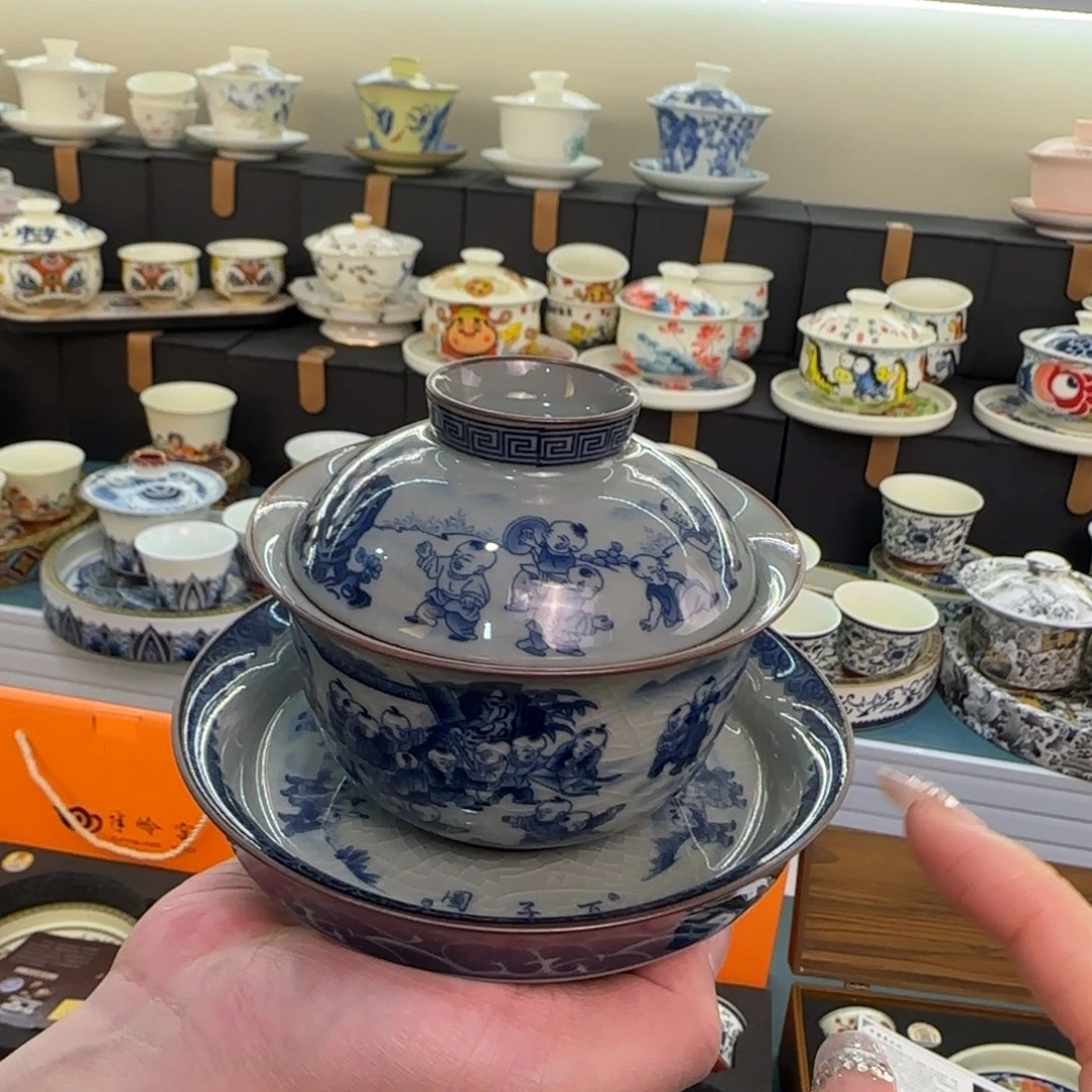 这些盖碗真好看！！！