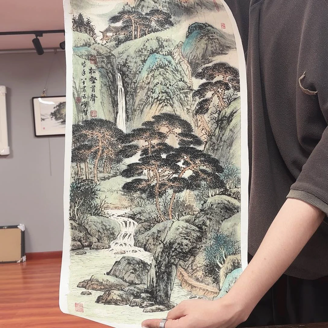 书法陈学智手绘作品