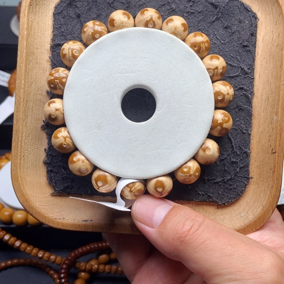 紫金鼠手串12mm精品熊猫