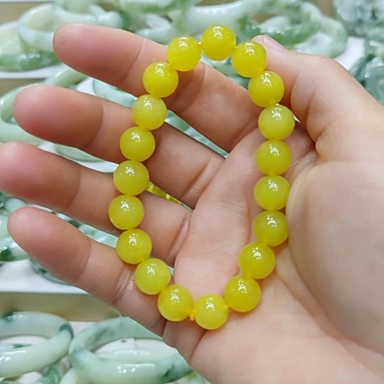 蛇纹石玉未镶嵌手链多样性发货拍一发一