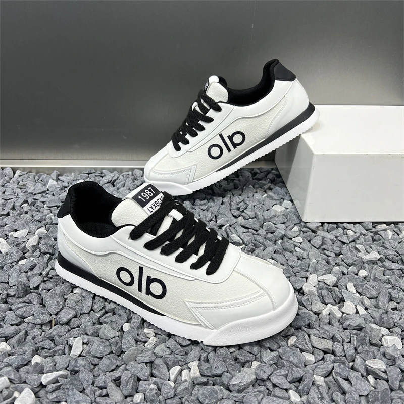 2025秋季新款男士潮鞋低帮圆头系带轻质休闲时尚舒适经典百搭潮流