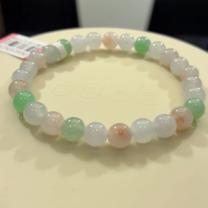 未镶嵌手链翡翠卡6.8