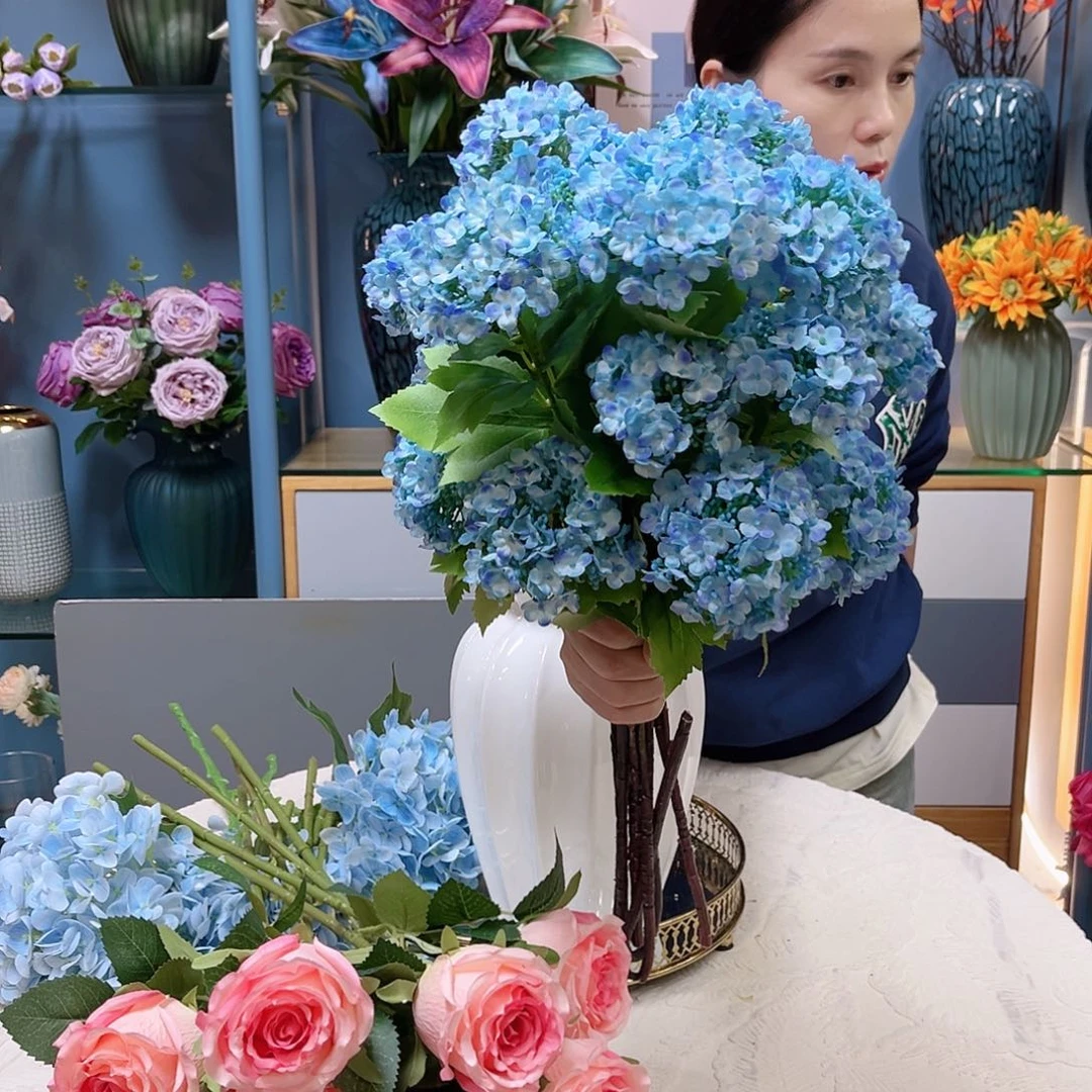 3头仿真木绣球123