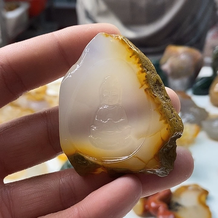 玛瑙/玉髓未镶嵌颈饰