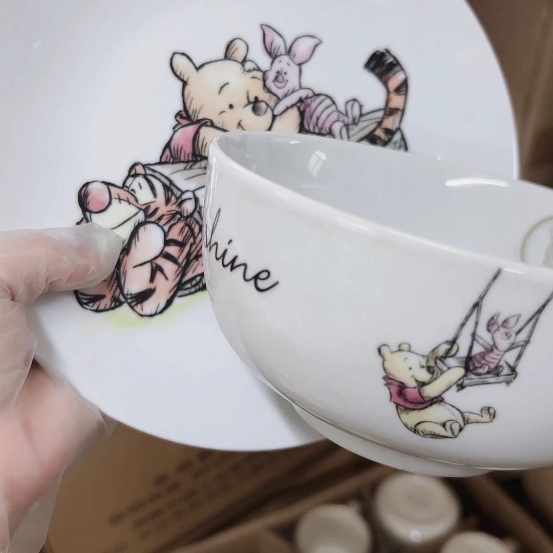 瓷片微瑕满20包邮可爱