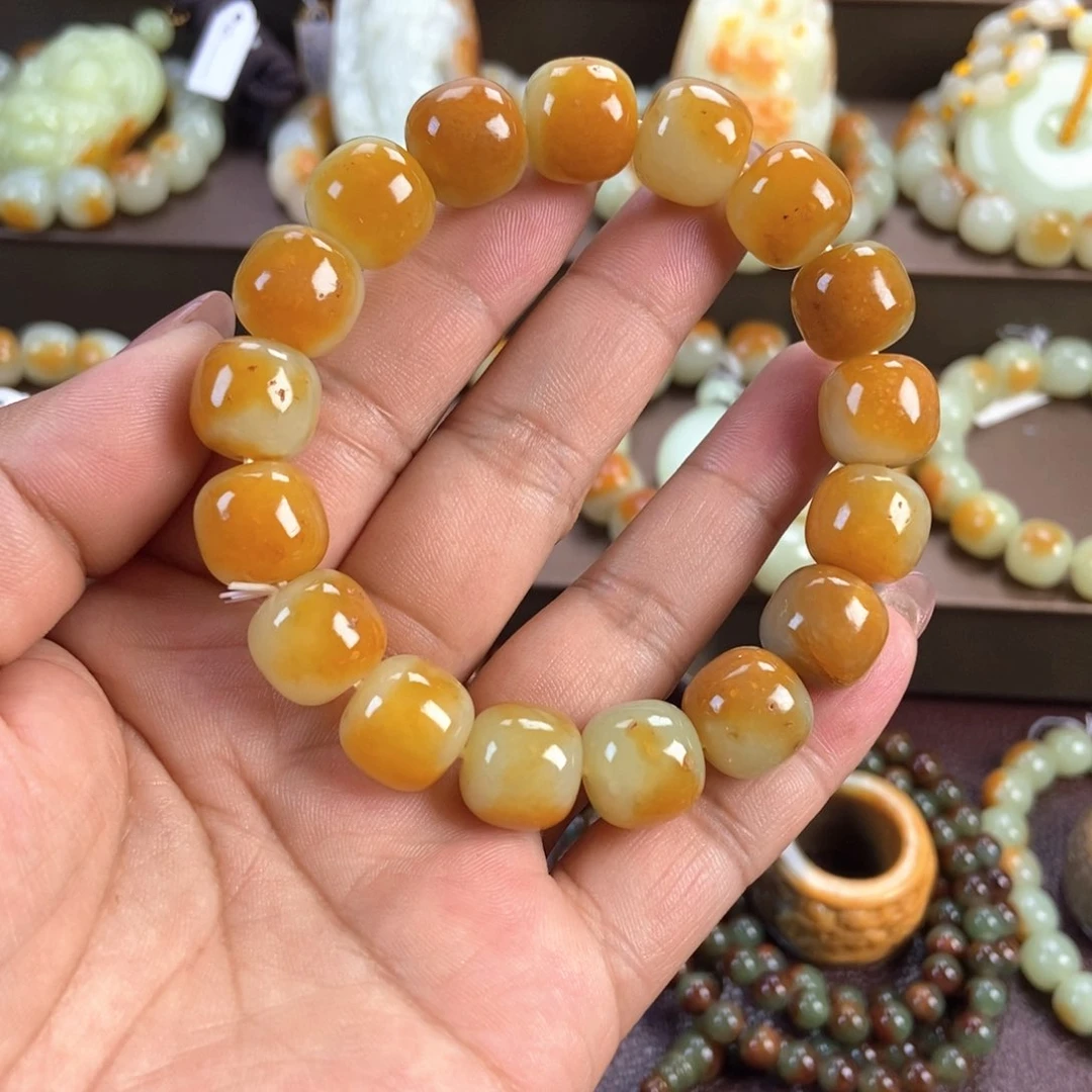 手串未镶嵌透闪石质玉