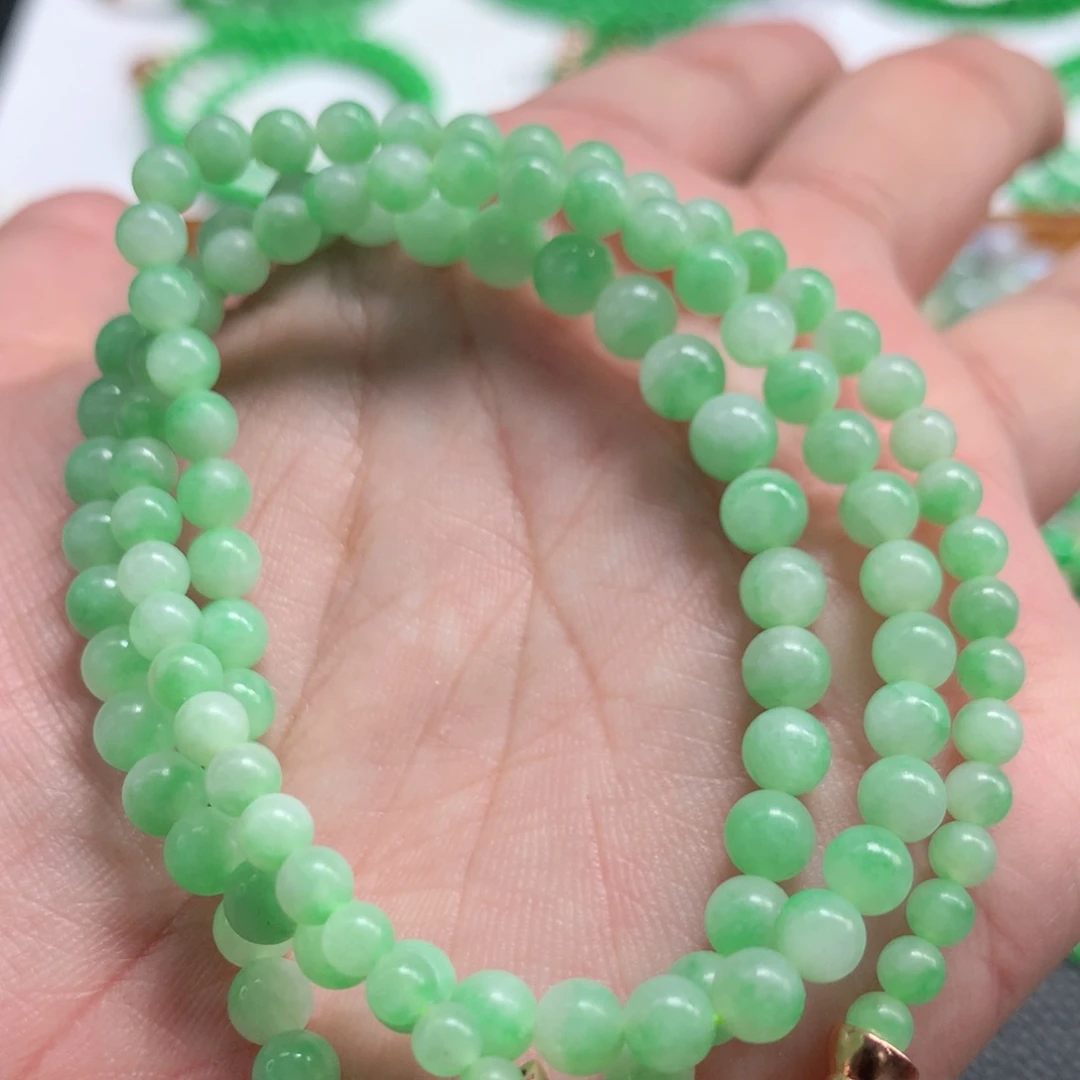 未镶嵌手链翡翠翡翠
