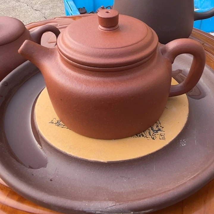 茶壶紫砂红将坡精工得中200cc