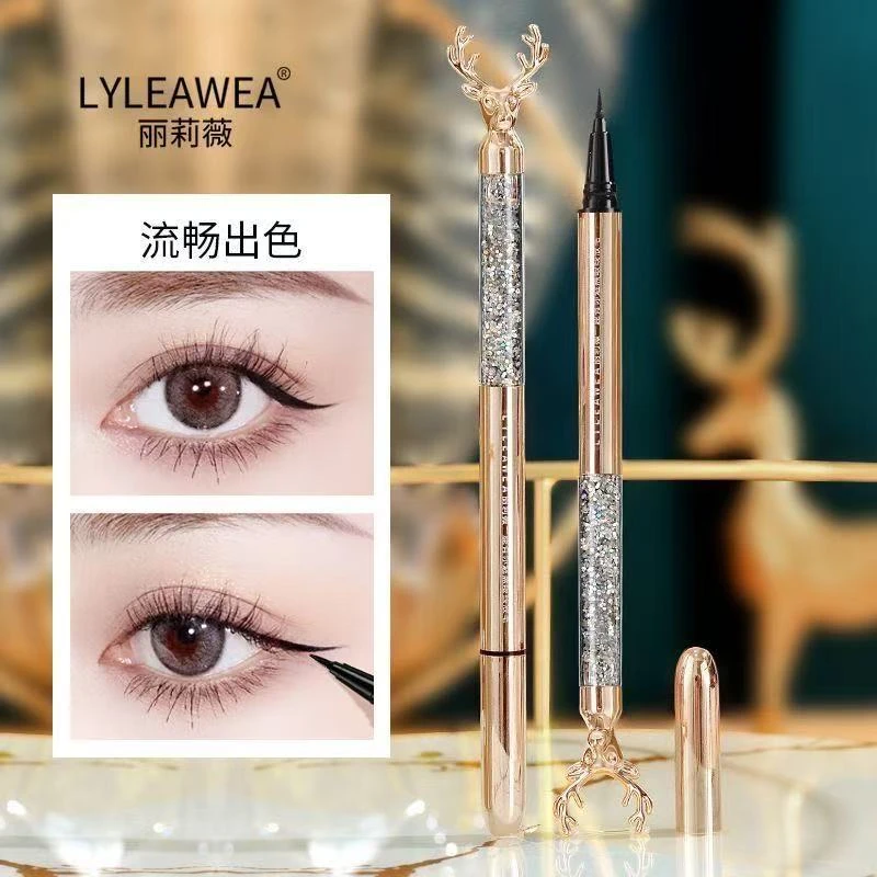 丽莉薇麋鹿眼线液笔防水防汗不晕染持久速干不掉色细头眼线笔新手