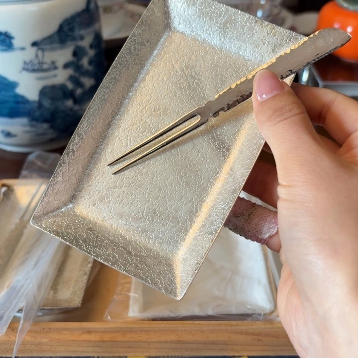 1819银制碟叉啦啦啦啦啦