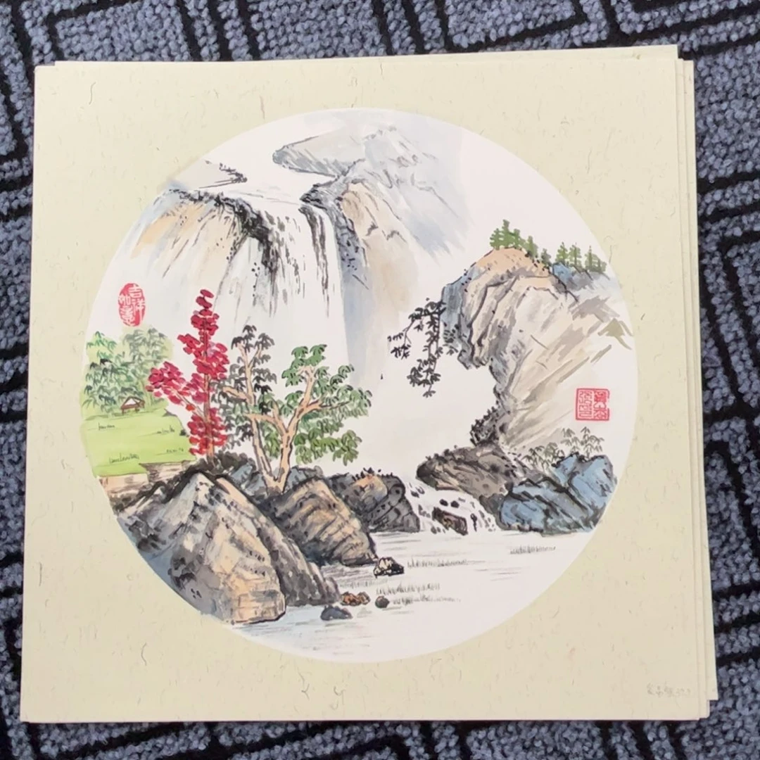 国画33.33山水作品