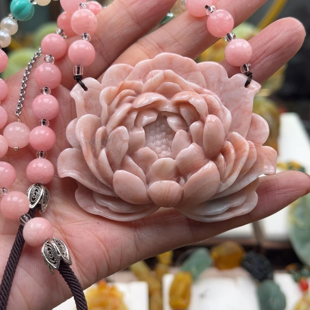 岫玉未镶嵌挂件挂件