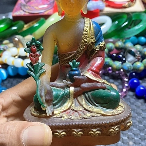 瓷片瓷器紫砂壶摆件