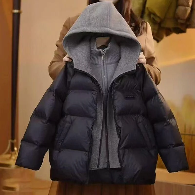 YeeHoO英氏【断码】新款男童假两件棉衣2025冬季爆款帅气加厚棉服保