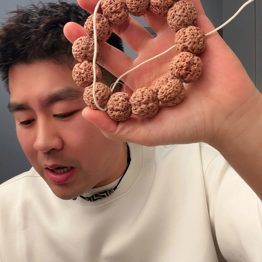 金刚菩提吊坠24红皮古龙老师