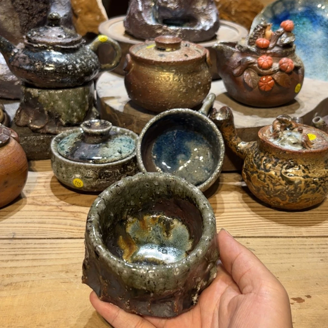 【闪购商品】柴烧手工茶具茶杯