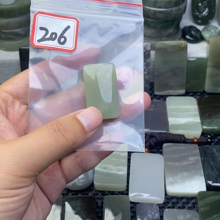 未镶嵌和田玉珠宝半成品星*