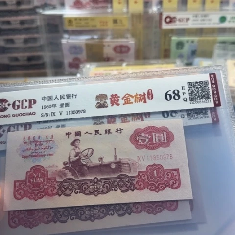 福****纸三版一元黄金树六张3113