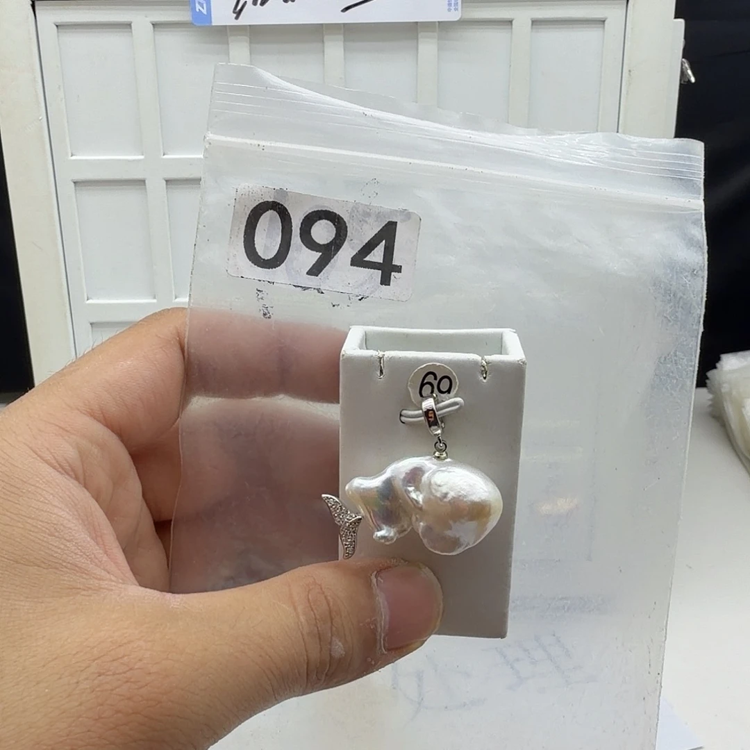 合金淡水珍珠颈饰