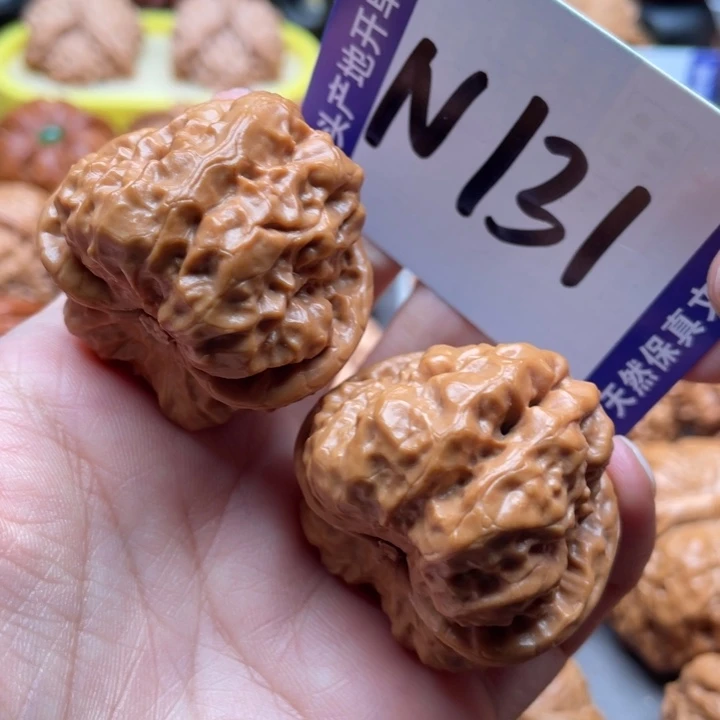 文玩核桃把件蛙蛙38尺