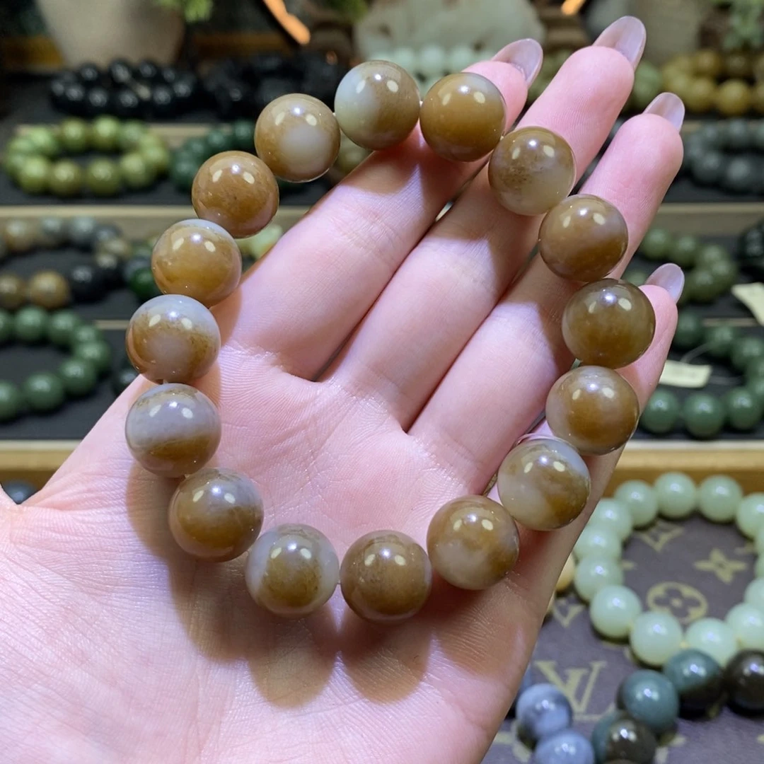 和田玉手串未镶嵌