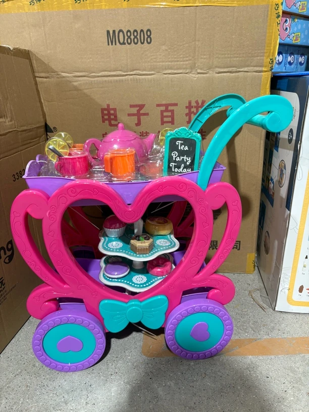 下午茶推车科学玩具礼物没礼盒