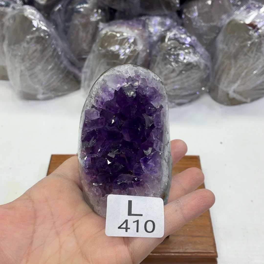 未镶嵌水晶摆件天然紫水晶