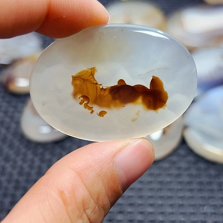 未镶嵌玛瑙/玉髓珠宝半成品