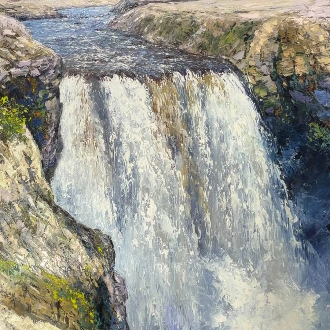 油画我也想要这样一只猫