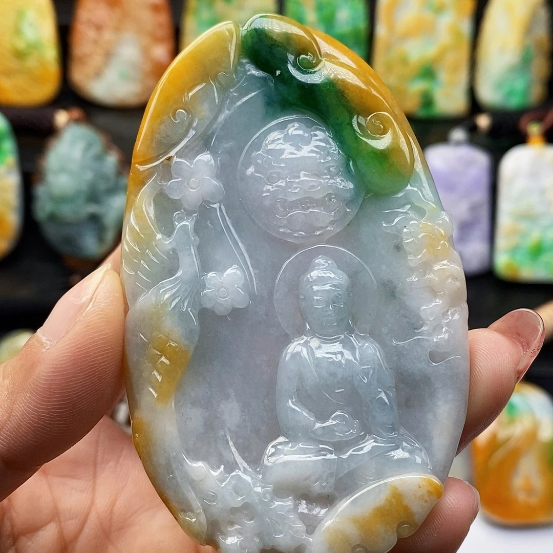 未镶嵌定制翡翠翡翠a货一物一证