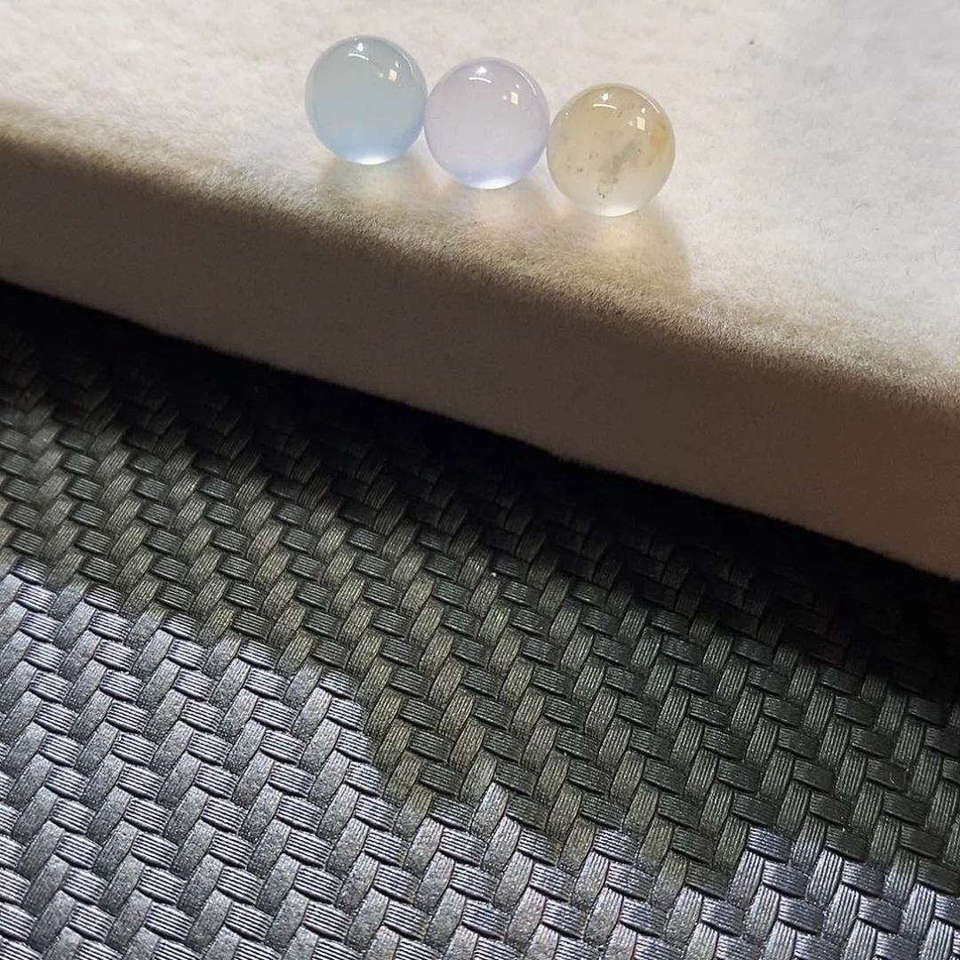 翡翠挂件未镶嵌篱***门珠珠3个