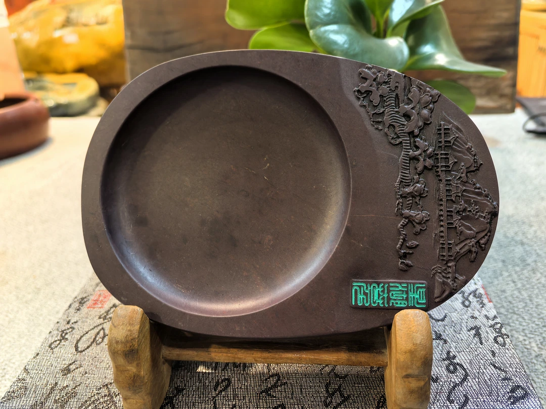 天然端砚石砚台 绘画收藏文房书法用品