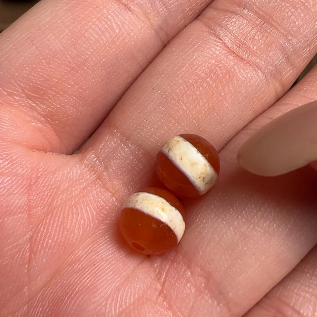 玛瑙/玉髓单珠未镶嵌