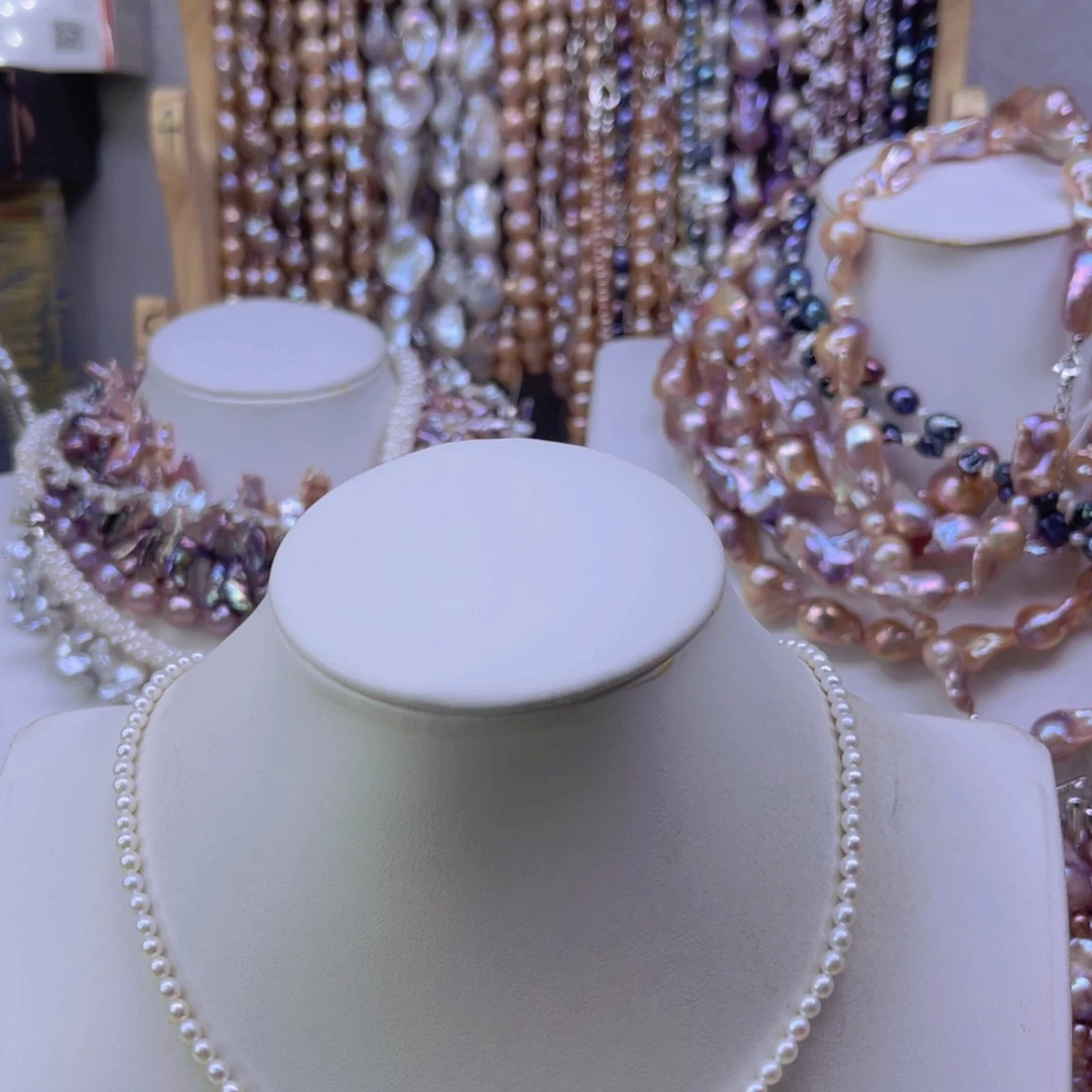 淡水珍珠手绳合金