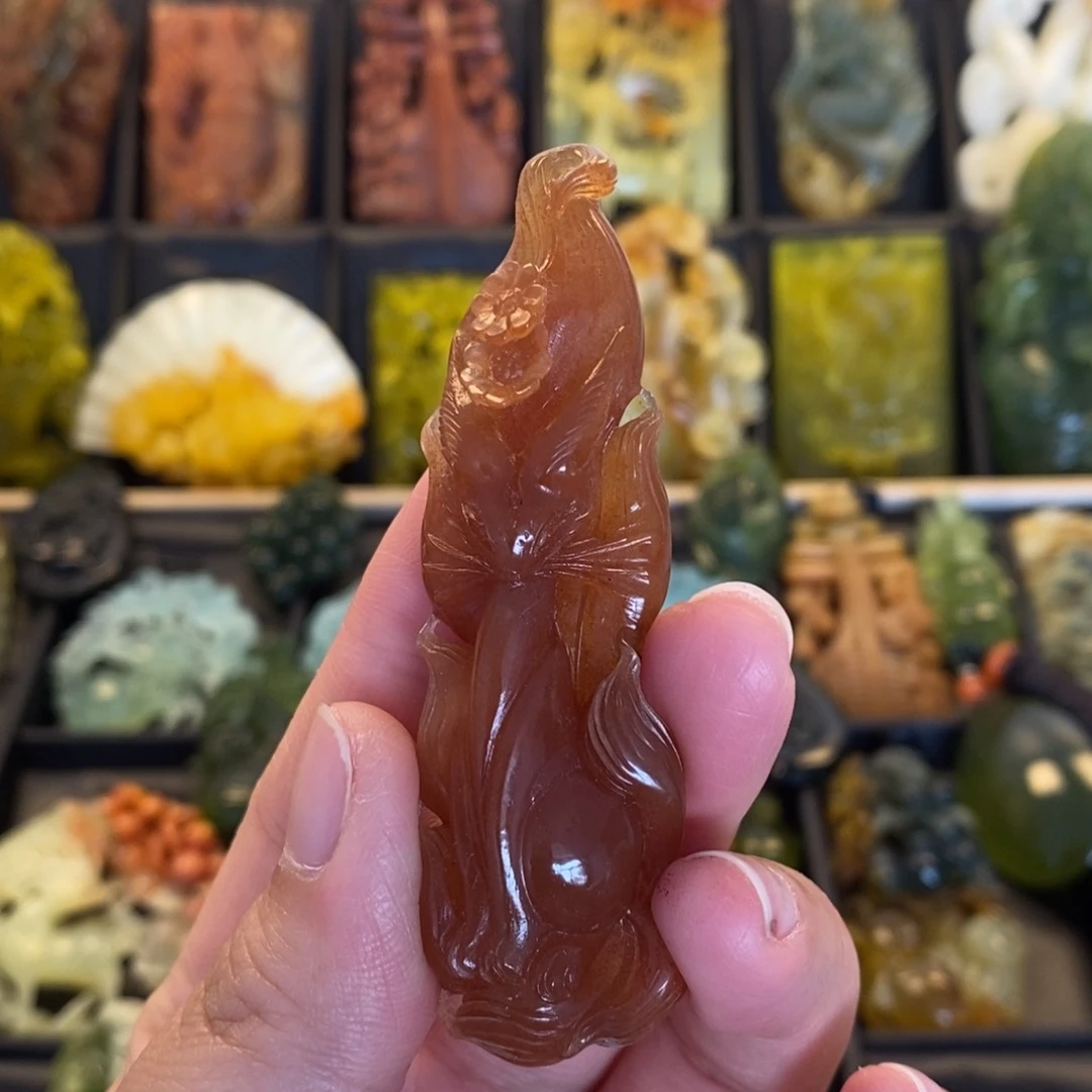 蛇纹石玉合金颈饰