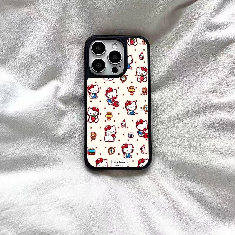 新款韩风电话kt适用苹果16pro华为vivo小米oppo荣耀1加真我手机壳