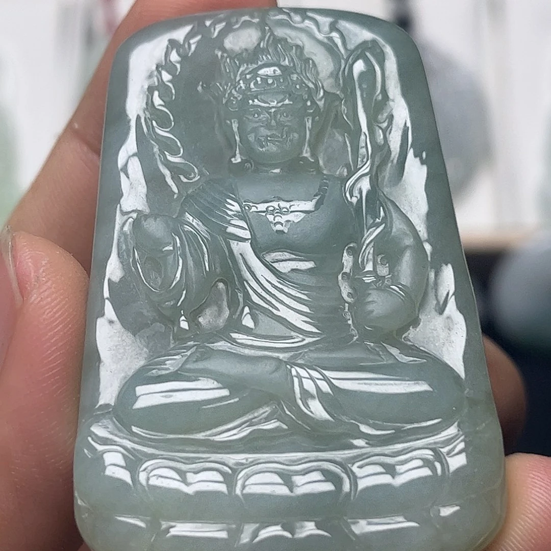 翡翠未镶嵌颈饰缅甸天然翡翠