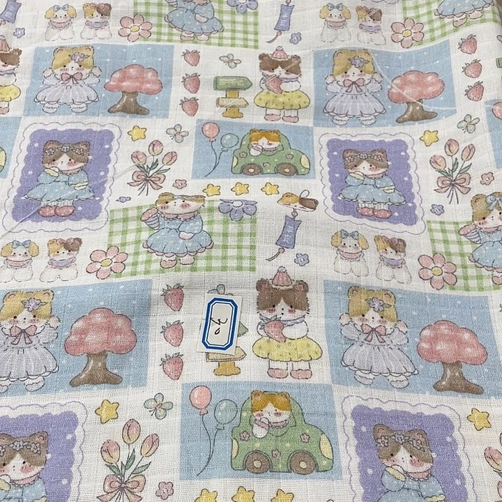 棉30cm全棉双层纱1.45m幅宽一