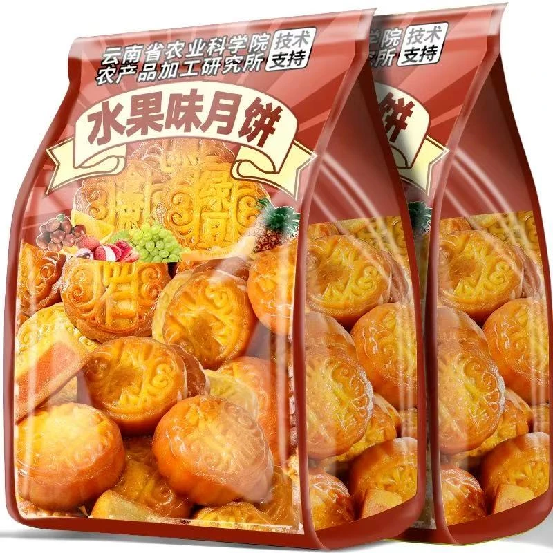农科院广式水果味小月饼荔枝哈密瓜凤梨草莓多口味迷你中秋小月饼