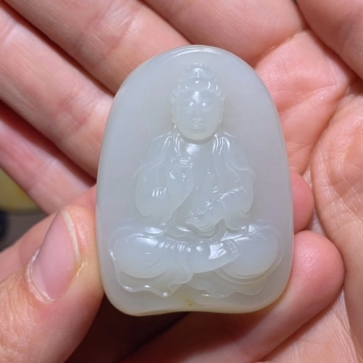 （***）和田玉未镶嵌吊坠(不含链)