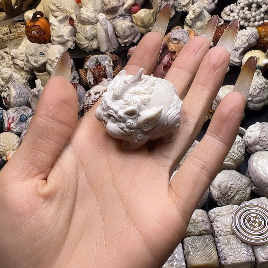 噜***呀鹿骨手串/手链鹿角