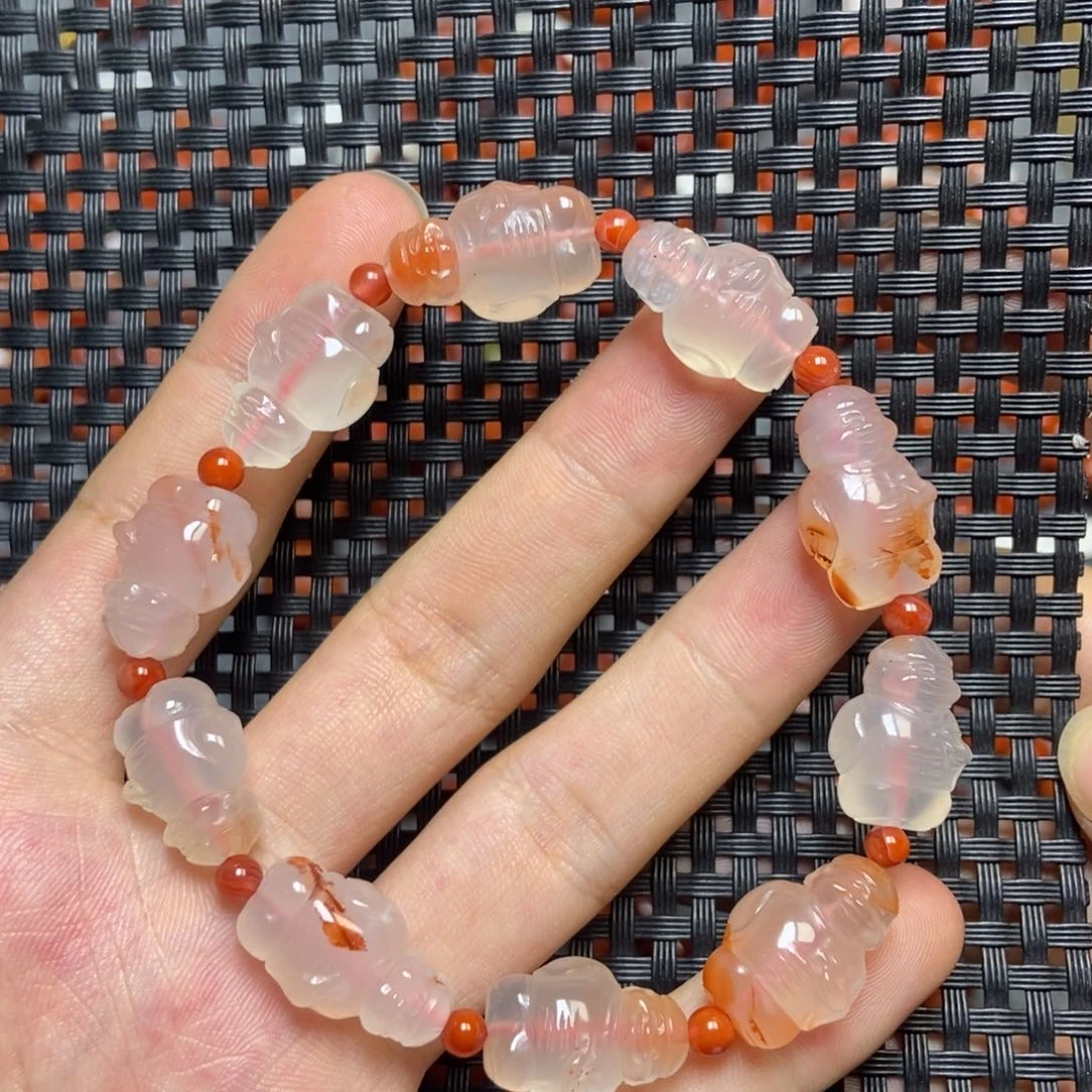 未镶嵌手串南红玛瑙