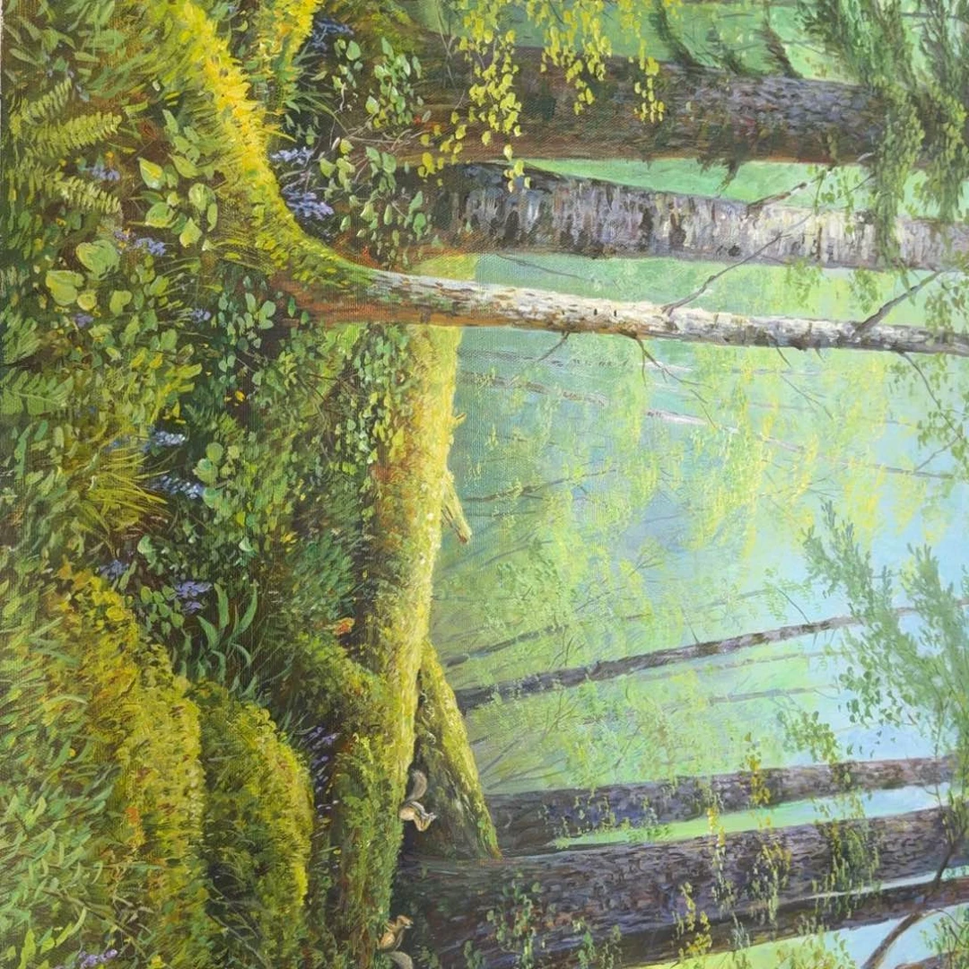 油画你在哪呢你现在干