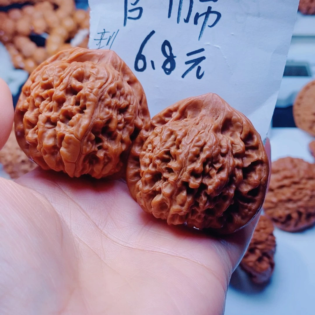 桃核吊坠麒麟官帽福利